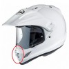 Arai TX4-typ TOUR-X4 bradový větrák Solid-White